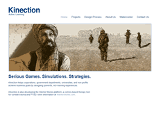Tablet Screenshot of kinection.com